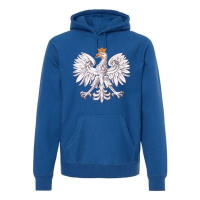 Poland National Eagle From The Coat Of Arms Funny Gift Premium Hoodie