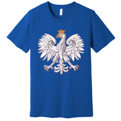 Poland National Eagle From The Coat Of Arms Funny Gift Premium T-Shirt