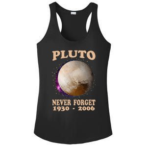 Pluto Never Forget 1930gift2006 Great Gift Ladies PosiCharge Competitor Racerback Tank