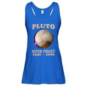 Pluto Never Forget 1930gift2006 Great Gift Ladies Essential Flowy Tank