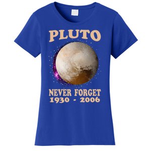 Pluto Never Forget 1930gift2006 Great Gift Women's T-Shirt