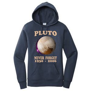 Pluto Never Forget 1930gift2006 Great Gift Women's Pullover Hoodie