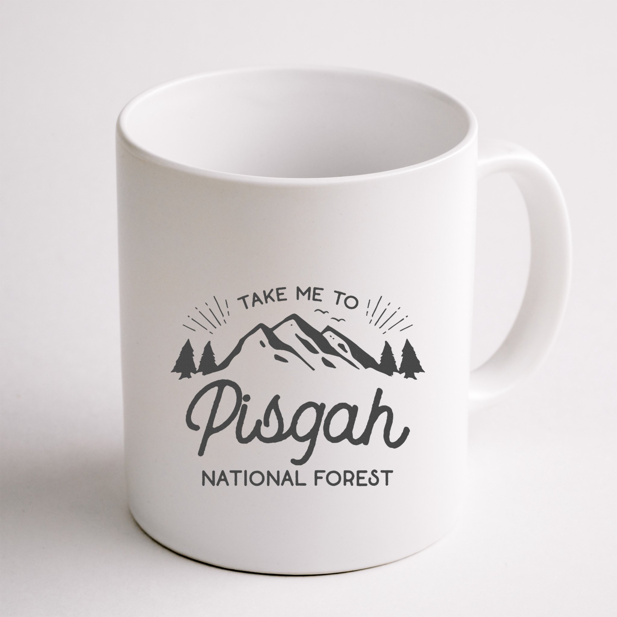 Pisgah National Forest Park North Carolina Mug