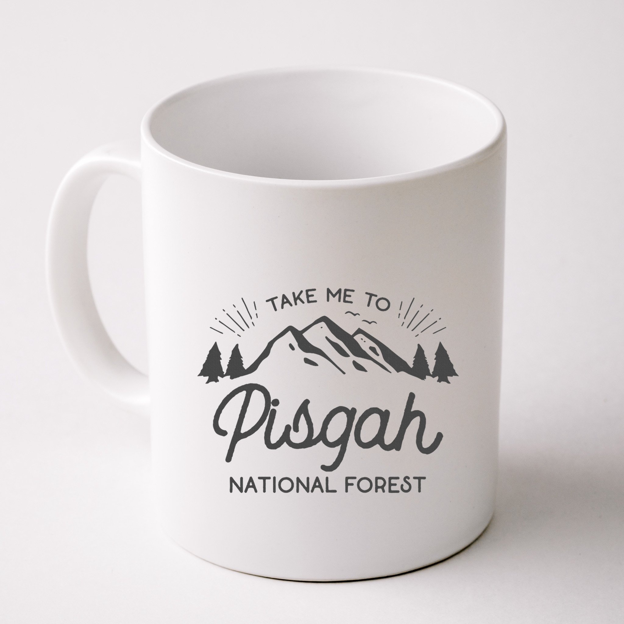 Pisgah National Forest Park North Carolina Mug