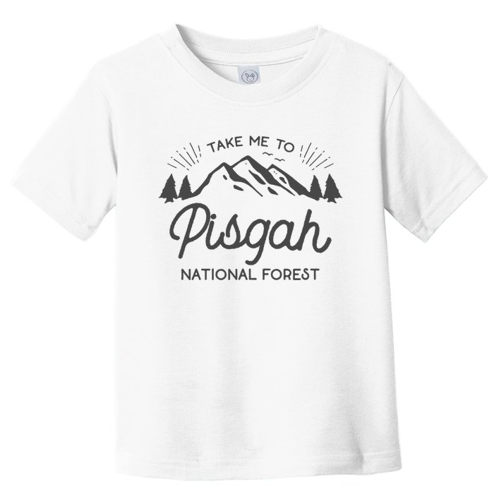 Pisgah National Forest Park North Carolina Toddler T-Shirt