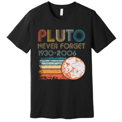 Pluto Never Forget Premium T-Shirt