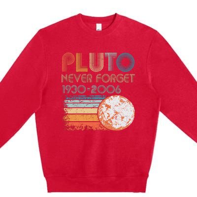 Pluto Never Forget Premium Crewneck Sweatshirt