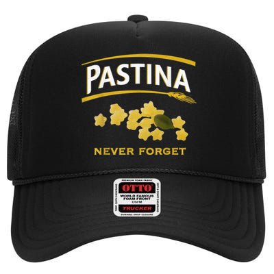 Pastina Never Forget High Crown Mesh Back Trucker Hat