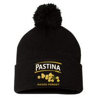 Pastina Never Forget Pom Pom 12in Knit Beanie