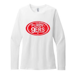 Purdy Niners Funny San Francisco Football Womens CVC Long Sleeve Shirt