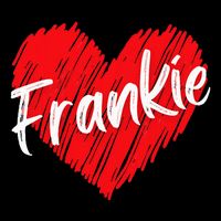 Personalized Name Frankie I Love Frankie Heart Youth Performance Sprint T-Shirt