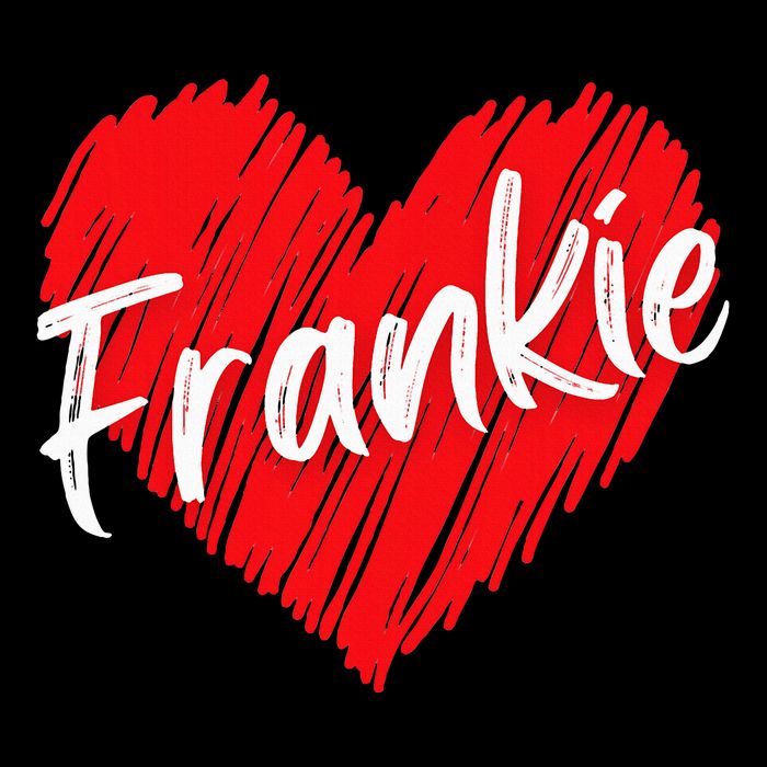 Personalized Name Frankie I Love Frankie Heart Youth Performance Sprint T-Shirt