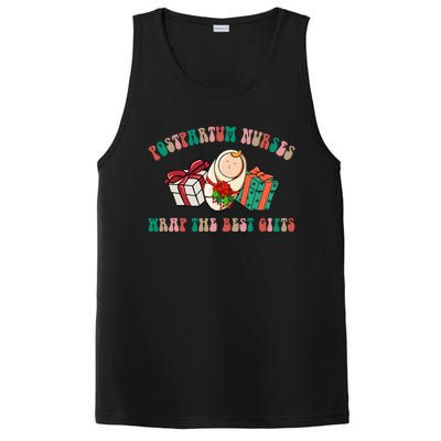 Postpartum Nurses Funny Christmas We Wrap The Best Presents PosiCharge Competitor Tank