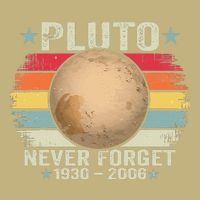 Pluto Never Forge Funny Space Science T-Shirt