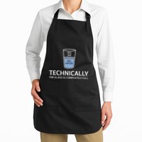 Physics Nerd Funny Gifts Scientist Full-Length Apron With Pockets