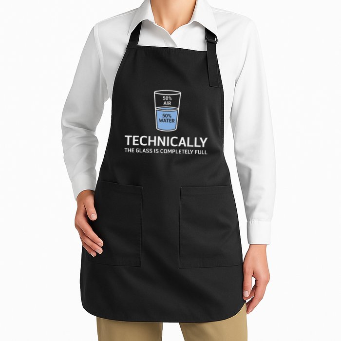 Physics Nerd Funny Gifts Scientist Full-Length Apron With Pockets