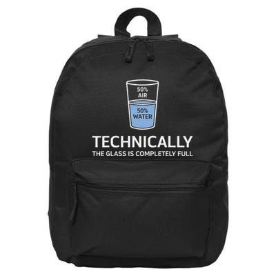 Physics Nerd Funny Gifts Scientist 16 in Basic Backpack