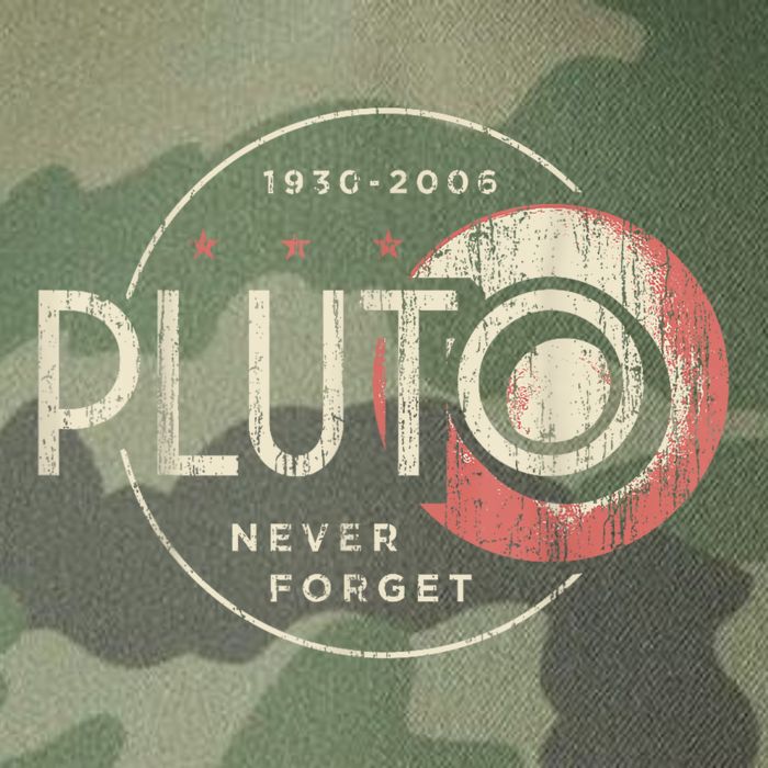 Pluto Never Forget Funny Pluto Pluto Lover Pluto Legacy Tie Dye Trucker Hat