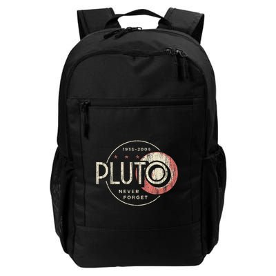 Pluto Never Forget Funny Pluto Pluto Lover Pluto Backpack