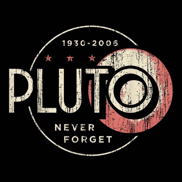 Pluto Never Forget Funny Pluto Pluto Lover Pluto Drawstring Bag