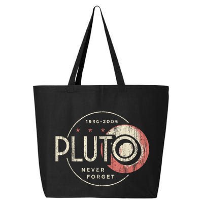 Pluto Never Forget Funny Pluto Pluto Lover Pluto 25L Jumbo Tote