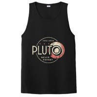 Pluto Never Forget Funny Pluto Pluto Lover Pluto PosiCharge Competitor Tank