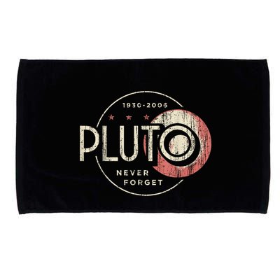 Pluto Never Forget Funny Pluto Pluto Lover Pluto Microfiber Hand Towel