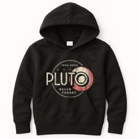 Pluto Never Forget Funny Pluto Pluto Lover Pluto Kids Hoodie