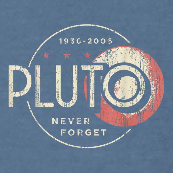 Pluto Never Forget Funny Pluto Pluto Lover Pluto Garment-Dyed Sweatshirt