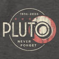 Pluto Never Forget Funny Pluto Pluto Lover Pluto Vector Backpack