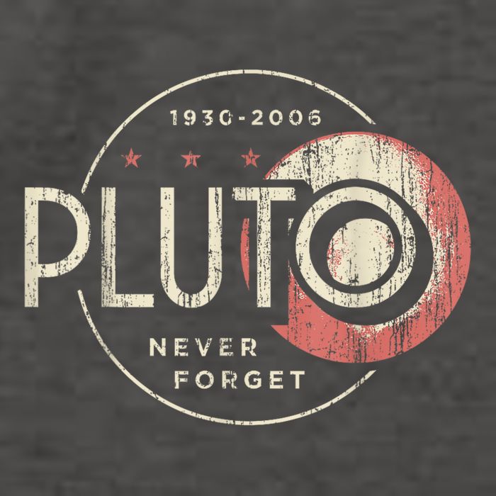 Pluto Never Forget Funny Pluto Pluto Lover Pluto Vector Backpack