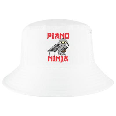 Piano Ninja Funny Keyboard Player Pianist Gift Cool Comfort Performance Bucket Hat