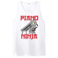 Piano Ninja Funny Keyboard Player Pianist Gift PosiCharge Competitor Tank