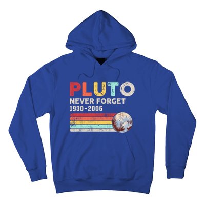 Pluto Never Forget 1930 Funny Gift 2006 Funny Gift Hoodie