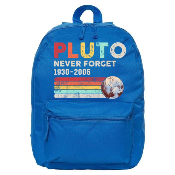 Pluto Never Forget 1930 Funny Gift 2006 Funny Gift 16 in Basic Backpack