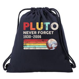 Pluto Never Forget 1930 Funny Gift 2006 Funny Gift Drawstring Bag