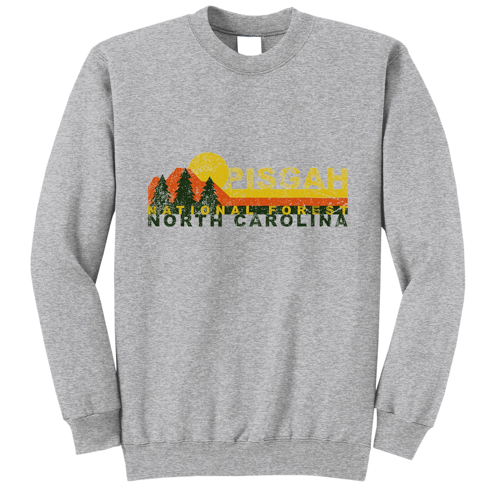 Pisgah National Forest Vintage Retro Tall Sweatshirt