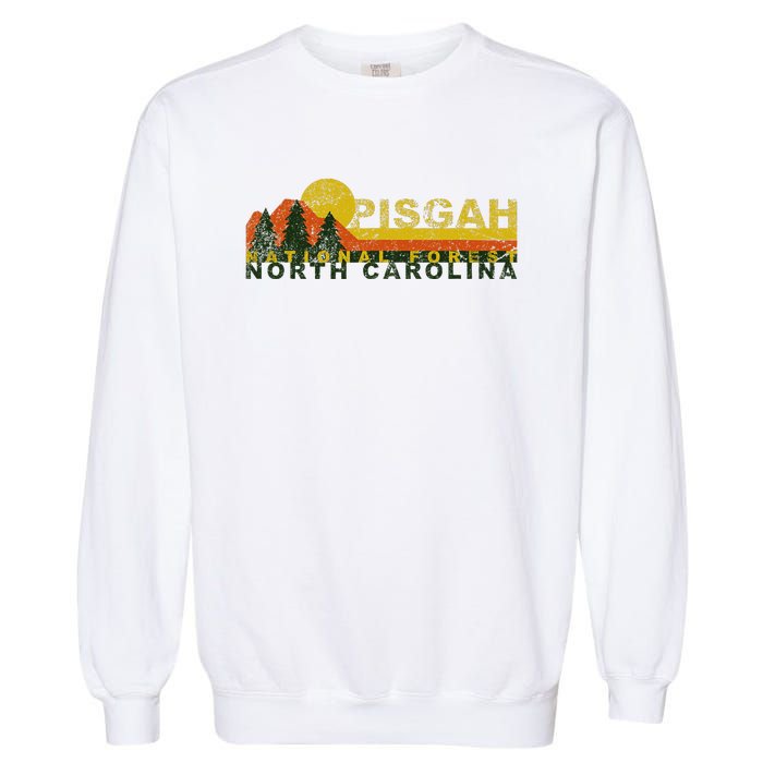 Pisgah National Forest Vintage Retro Garment-Dyed Sweatshirt