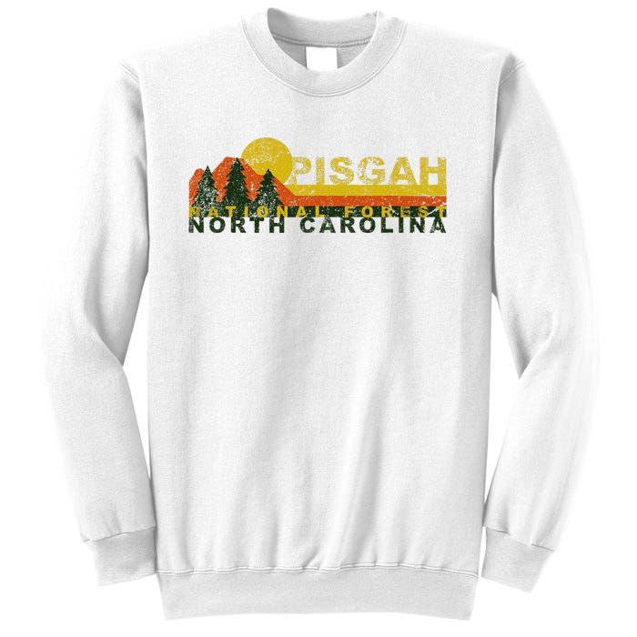 Pisgah National Forest Vintage Retro Sweatshirt