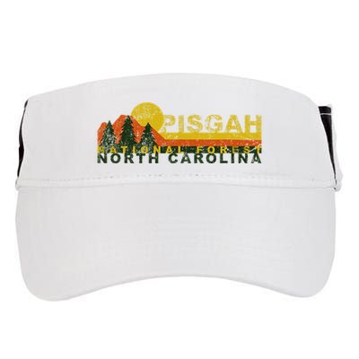 Pisgah National Forest Vintage Retro Adult Drive Performance Visor