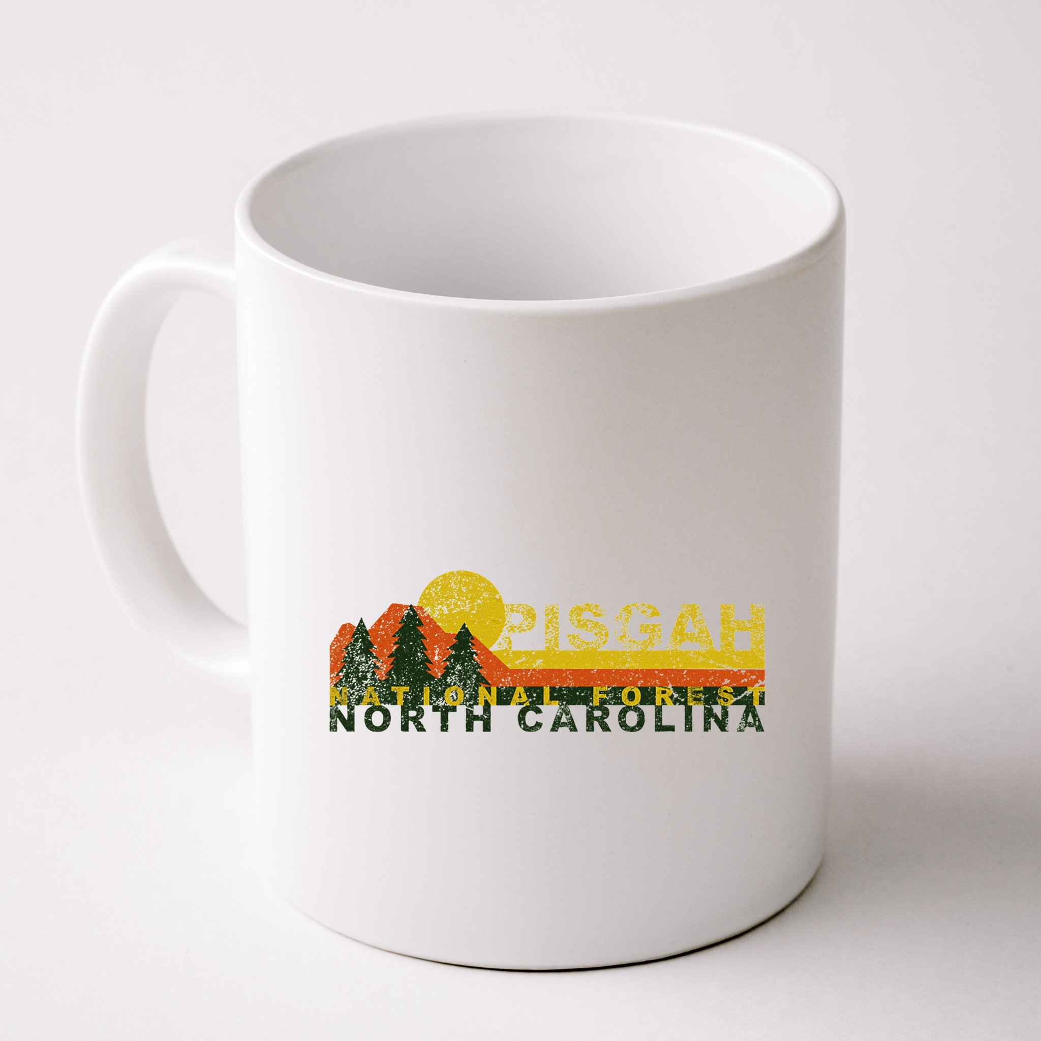 Pisgah National Forest Vintage Retro Mug