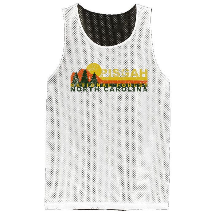 Pisgah National Forest Vintage Retro Mesh Reversible Basketball Jersey Tank