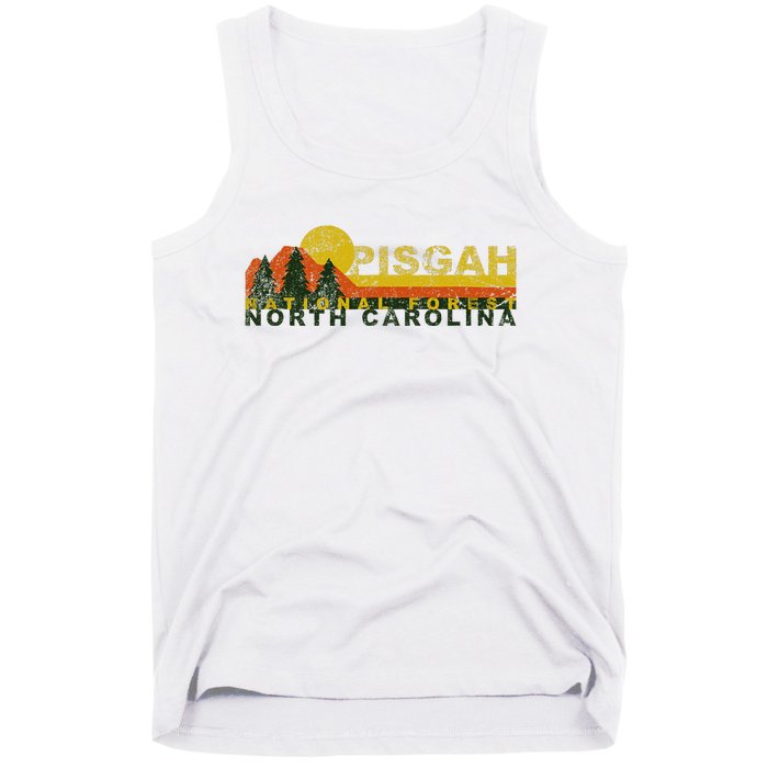 Pisgah National Forest Vintage Retro Tank Top