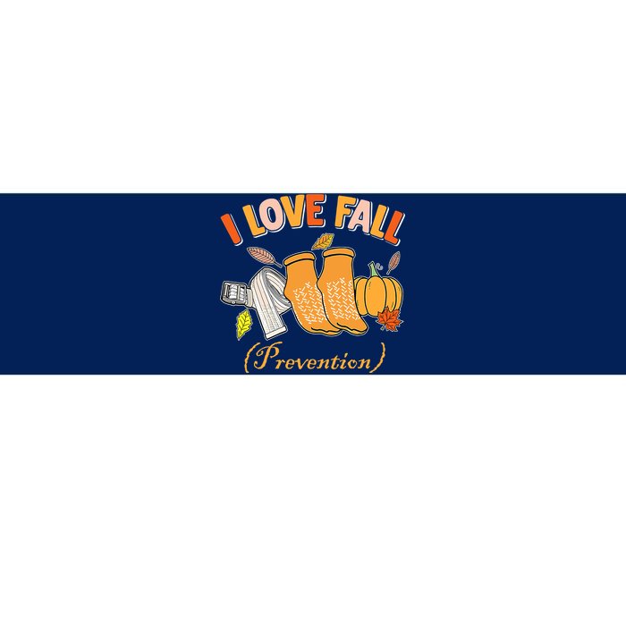 Pt Nurse Fall I Love Fall Prevention Fall Physical Therapy Bumper Sticker