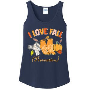 Pt Nurse Fall I Love Fall Prevention Fall Physical Therapy Ladies Essential Tank