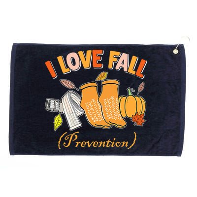 Pt Nurse Fall I Love Fall Prevention Fall Physical Therapy Grommeted Golf Towel