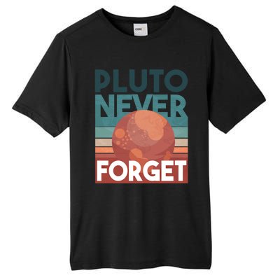 Pluto Never Forget Gift Astrology Gift Tall Fusion ChromaSoft Performance T-Shirt