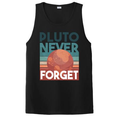 Pluto Never Forget Gift Astrology Gift PosiCharge Competitor Tank