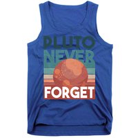 Pluto Never Forget Gift Astrology Gift Tank Top