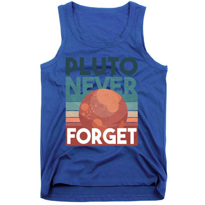 Pluto Never Forget Gift Astrology Gift Tank Top